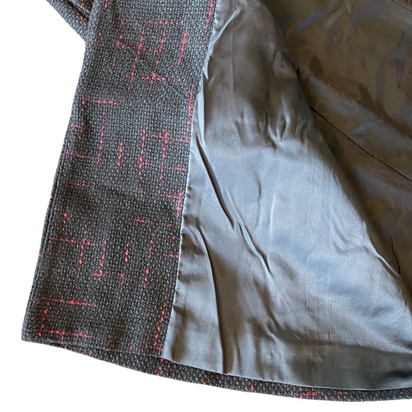 Gorgeous Fur Trim Tweed Long Jacket The Iphigenyah - Picture 13 of 14